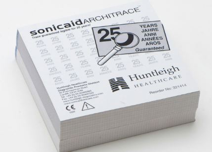 Papier (liasse de 45 m, format 15 x 15 cm), lot de 20 [pour Sonicaid TEAM3]