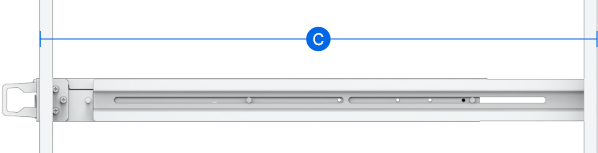 Kit de rails fixes pour RackStation Synology