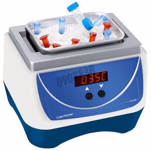 Mini-réfrigérateur de paillasse Cole Parmer noice complet avec bac et billes céramique CB-200-IB