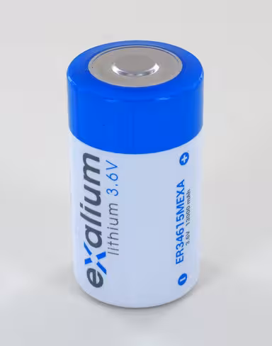 Pile lithium Exalium - 3,6 v 13 Ah - D - ER34615MEXA - 1 unité
