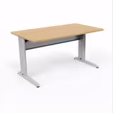 Bureau droit Corial - l. 140 x pr. 80 cm