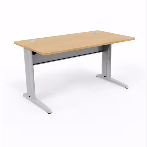 Bureau droit Corial - l. 140 x pr. 80 cm