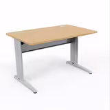 Bureau droit Corial - l. 120 x pr. 80 cm