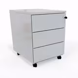 Caisson mobile Corial - 3 tiroirs plats