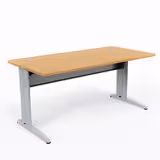 Bureau droit Corial - l. 160 x pr. 80 cm - délai court