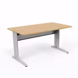 Bureau droit Corial - l. 140 x pr. 80 cm - délai court