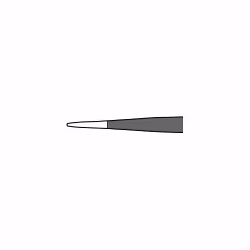 Pince bipol. isol. aag rd. droit 200 mm 0,9 mm