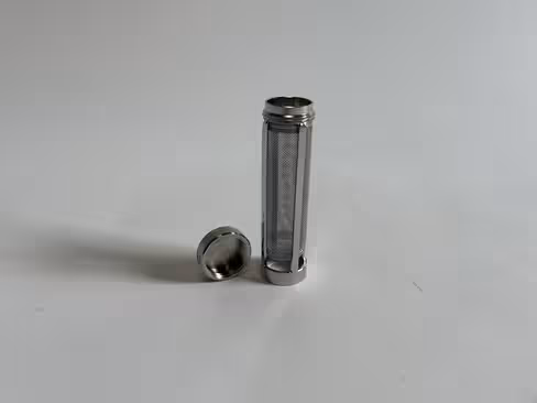 Panier de lavage forme cylindrique - cadre renforcé - Ø 30 x l. 100 mm