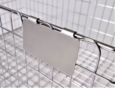 Plaque d'identification - 95 x 90 mm