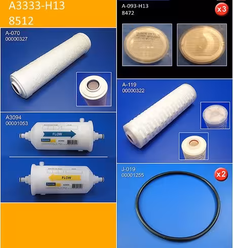 Kit de filtration air - eau trimestre - laveur désinfecteur d'Endoscope soluscope XS
