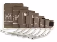 Brassard de PNI, réutilisable, adulte, extra large +43 cm, lot de 5