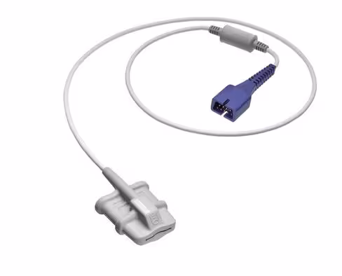 Capteur de SpO2, Nellcor Oximax, doigt, souple, réutilisable, adulte [domicile]