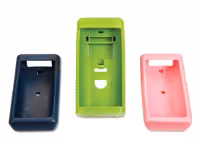 Coque de protection verte, avec mousqueton, [pour moniteur PM10N]