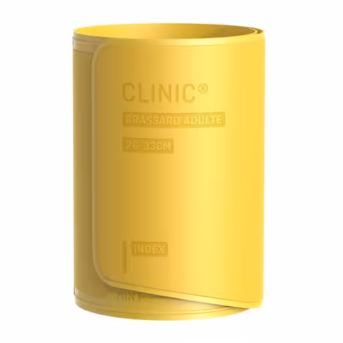 Brassard de PNI, DDM, semi-réutilisable, adulte, 26-33 cm, lot de 1