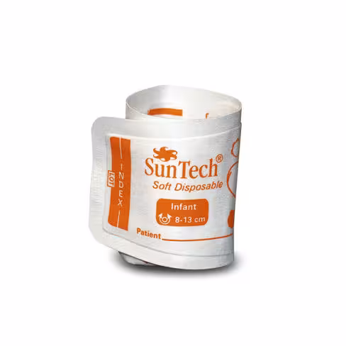 Brassard de PNI, Suntech, patient unique, nourrisson, 8-13 cm, lot de 20