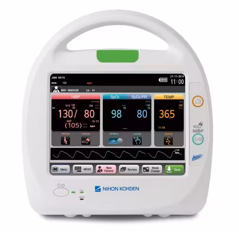 Moniteur de tension Nano : PNI, SpO2 Nihon Kohden, température Exergen, wifi