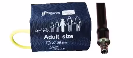 Brassard de PNI, réutilisable, 1 tube sans chambre, adulte, 27-35 cm