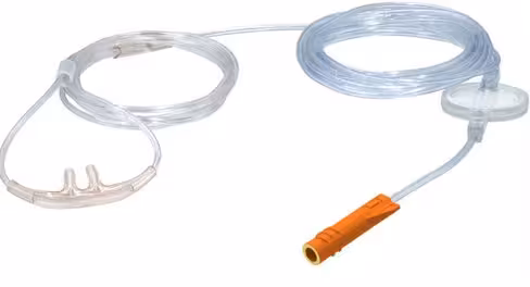 Canule nasale, MicroStream, adulte, sans apport O2,