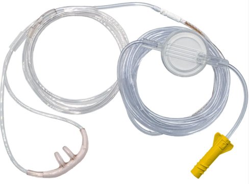 Canule nasale, MicroStream, pédiatrique, sans apport O2,