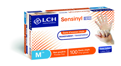 Gant SENSINYL vinyle non poudré Taille 8-9 x 100