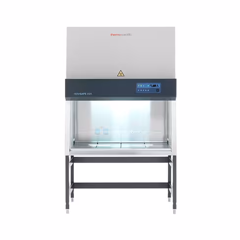 Poste de sécurité microbiologique classe 2 avec 2 filtres et vitre électrique Herasafe 2025 1.5