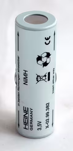 Batterie originale - Heine - 3,5 v 0,7 Ah - pour ophtalmoscope Beta 200 - 1 unité