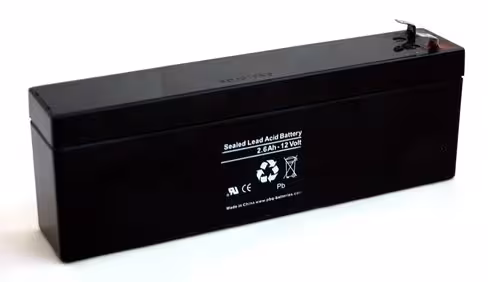 Batterie plomb LIKO - 12 v 2,6 Ah - pour lève malade Likorall 242S HILLROM - 1 unité