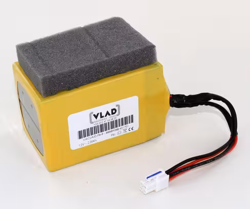 Batterie compatible - Devilbliss - 12 v 2,8 Ah - pour aspirateur de mucosités VacuAid - 1unité