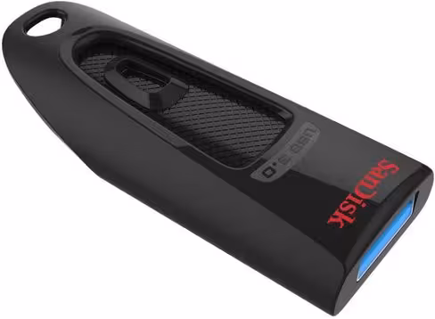 Clé USB 3.0 SanDisk Ultra SDCZ48-032G-U46 - 32 Go - vitesse de lecture séquentielle 130 MB/s munie du logiciel SanDisk