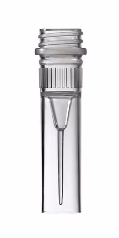 Tube 0,5 ml certifié strié avec jupe naturel x 500