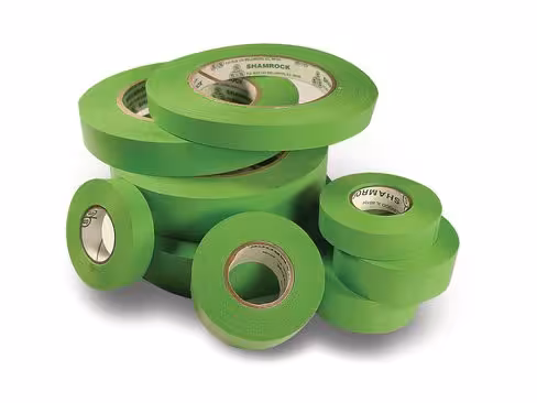 Ruban auto-adhésif largeur 25,4 mm longueur 12,7 m vert