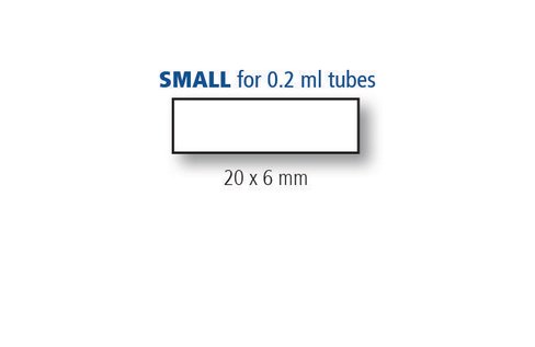 Rouleau d étiquettes adhésives StarTags petit format 6,0 x 20 mm blanc x 1000