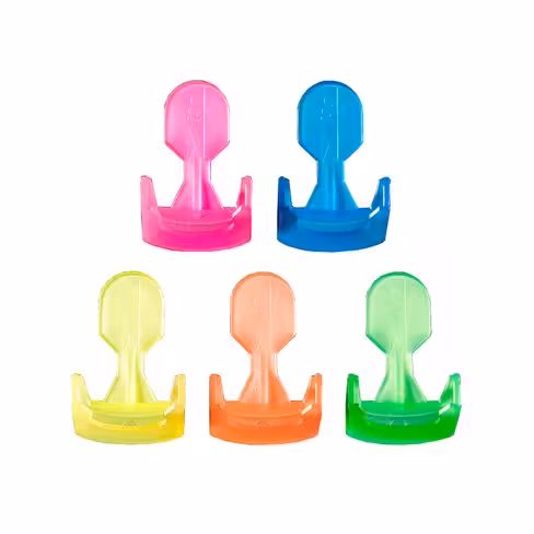 Cavalier pour tube 1,5 - 2 ml coloris assortis x 100