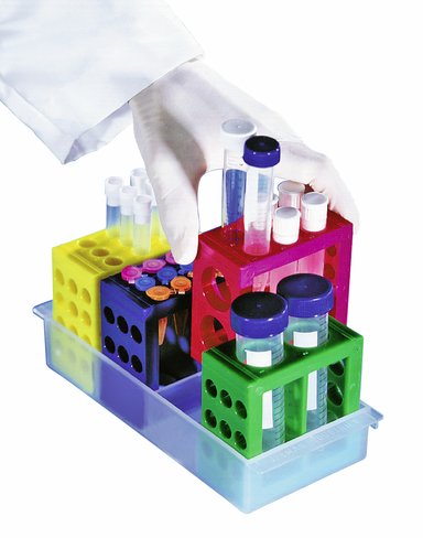 Portoir totally tubullar jeu de 4 néon coloris assortis