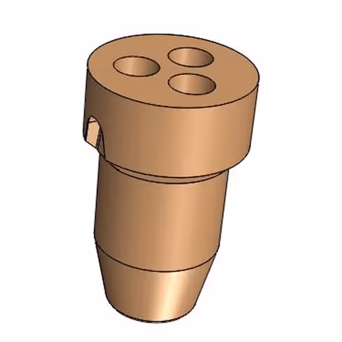 Nacelle plastique pour tube fond conique 15 ml pour rotor RXN 100 - lot de 4