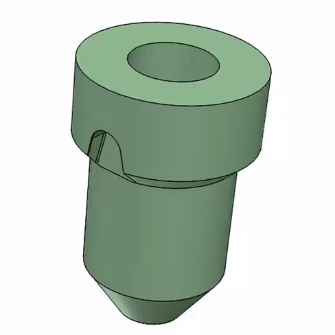 Nacelle plastique pour tube fond conique 50 ml pour rotor RXN 100 - lot de 4