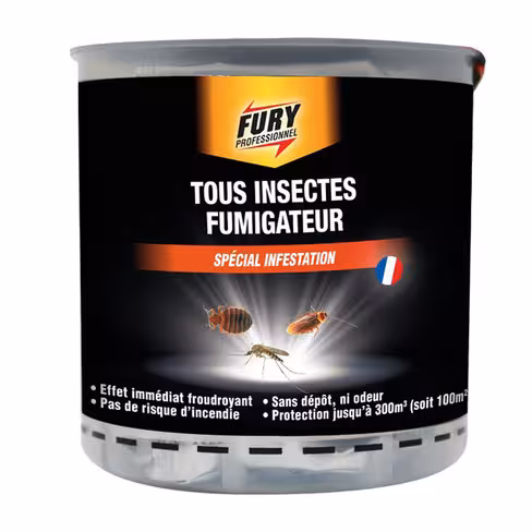 Fury fumigateur tous insectes - 300 m3 unité