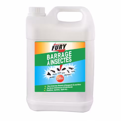 Fury barrage à insectes - bidon de 5 l carton de 4