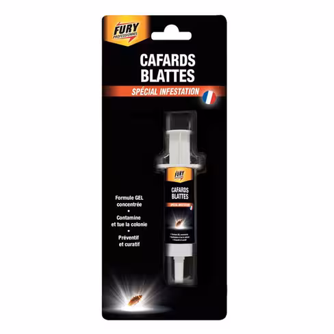 Fury seringue cafards présentoir - blister de 1 x 10 g carton de 10