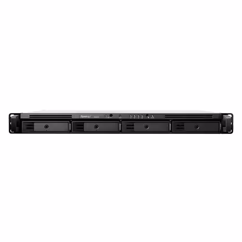 Solution NAS RS422+ en 4 baies rackable livrée paramétrée et testée avec 4 disques durs de 4To Synology