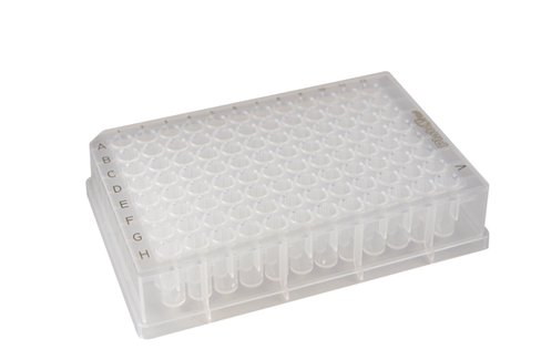 Microplaque PlateOne 96 puits 0,5 ml puits ronds fond rond PP naturel x 32