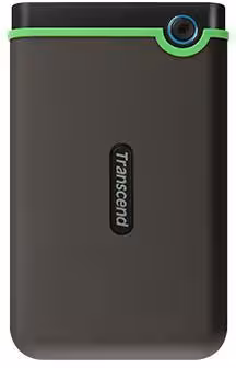 Disque dur externe anti-choc 2.5'' Transcend StoreJet 25 M3C 4 To - USB 3.1 Gen 1 - Double connectique Type A et Type C