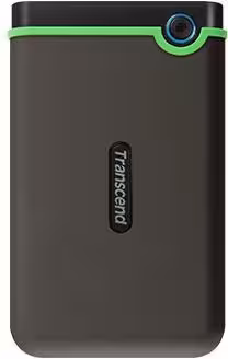 Disque dur externe anti-choc 2.5'' Transcend StoreJet - TS4TSJ25M3S - 4 To - USB 3.1 Gen 1 avec support UASP -