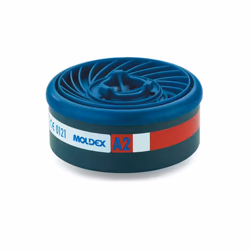 Cartouche avec filtres anti-gaz A2 pour masques Moldex Série 9000 et 7000 x 8