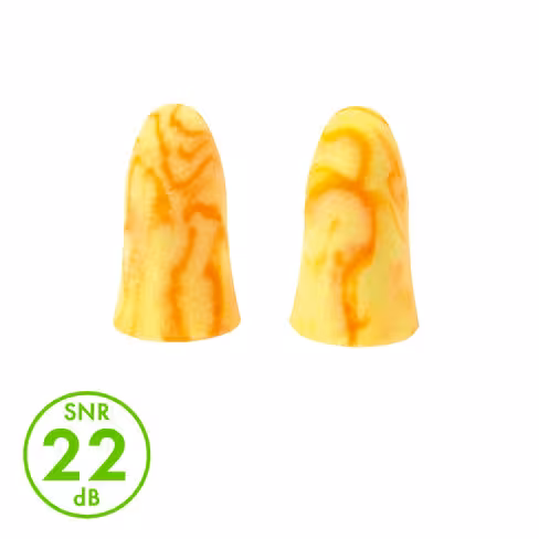 Paires de bouchons d'oreilles MELLOWS, protection 21 dB x 200 paires