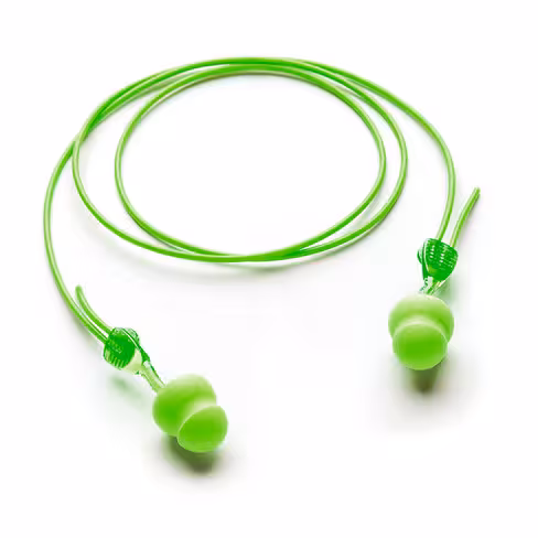 Paires de bouchons d'oreilles TWISTER cordés, protection 34 dB x 80 paires