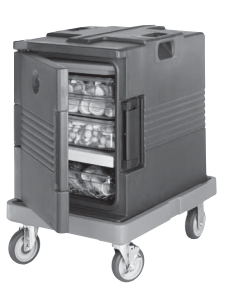 Conteneur isotherme GN 1/1 à ouverture frontale - Cambro UPC400 - bleu ardoise