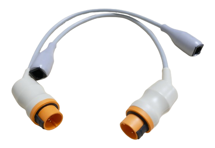 Câble adaptateur [PI] pour capteurs ABBOTT-ICU [pour MAGLIFE]
