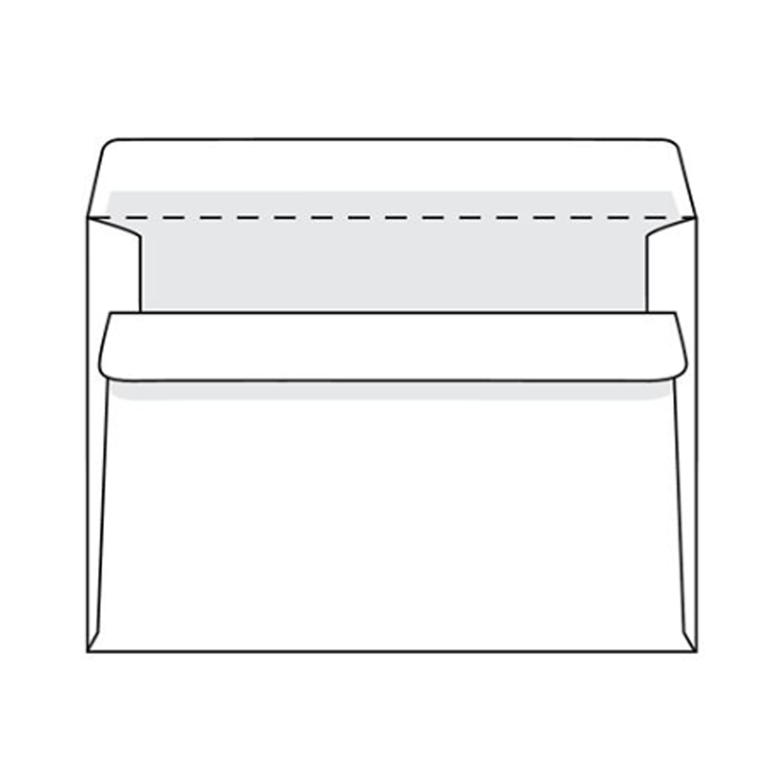 Enveloppe Lyreco 114 x 162 - 80 g - siliconée - par 500