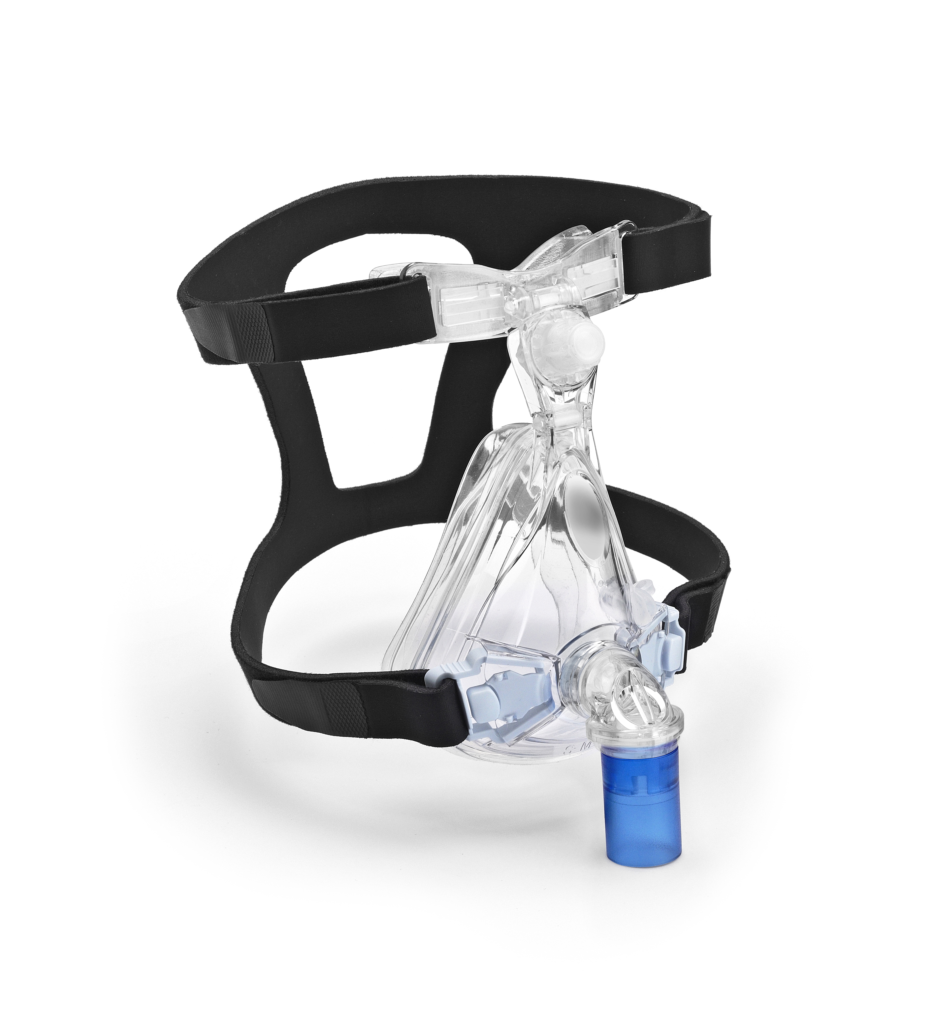 Masque sans fuite Respireo Hospital F, avec valve anti-asphyxie femelle, taille S